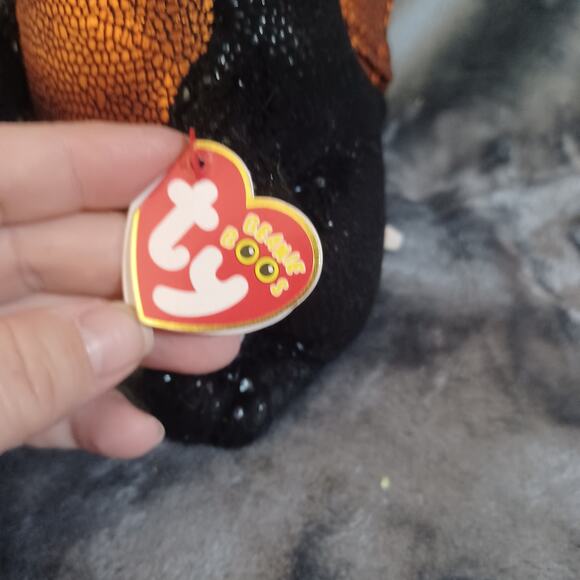 TY Beanie Boo - MERLIN the Dragon 9" Walgreen's Exclusive - MWMT Plush Dragon - Picture 4 of 9